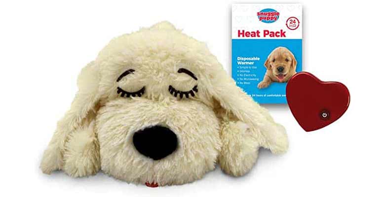 SmartPetLove Snuggle Puppy Heartbeat Stuffed Toy for pups
