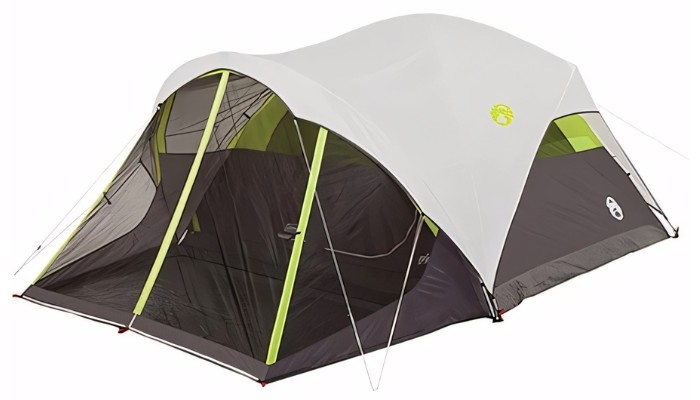 Coleman Steel Creek Fast Pitch-Dome Tent with Screen Room