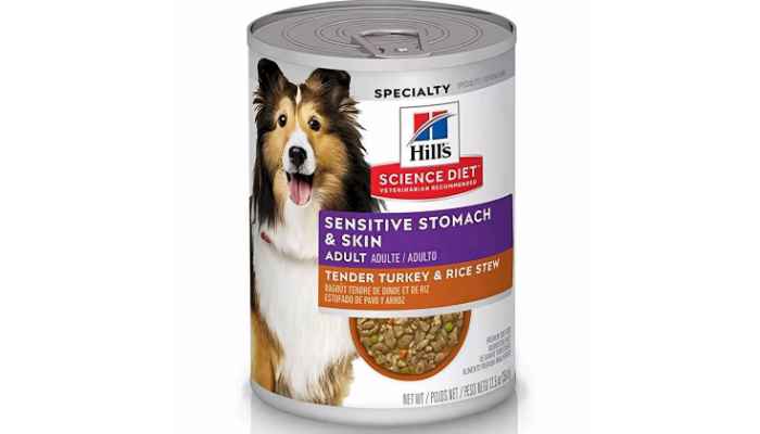 Hills-Science-Diet-Sensitive-Stomach-Skin-Tender-Turkey-Rice-Stew-Canned-Dog-Food