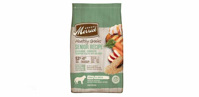 Merrick Healthy Grains Dry Food Recipe For Senior Dogs