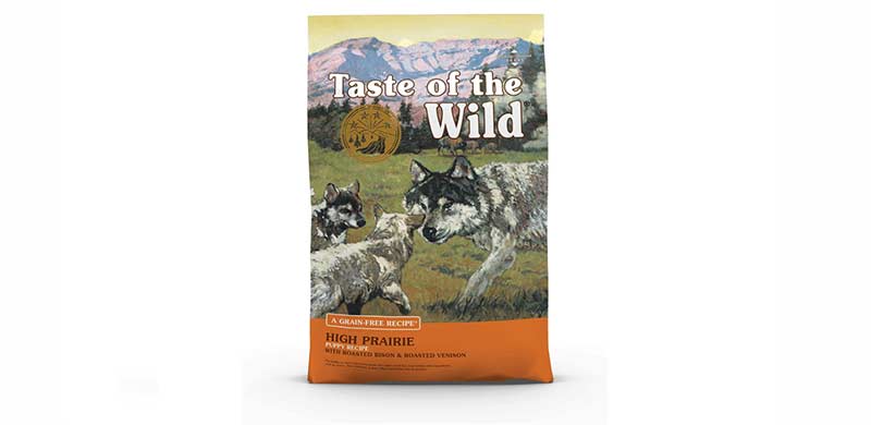 Taste of the Wild High Prairie Canine Grain-Free Dry Dog Food for Puppies